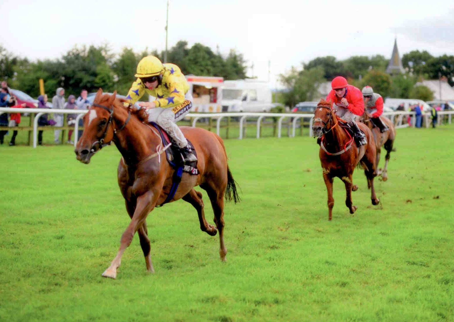 CHAPTER SEVEN provides Ger and Colin with a double at Bellewstown on August 26th 2015